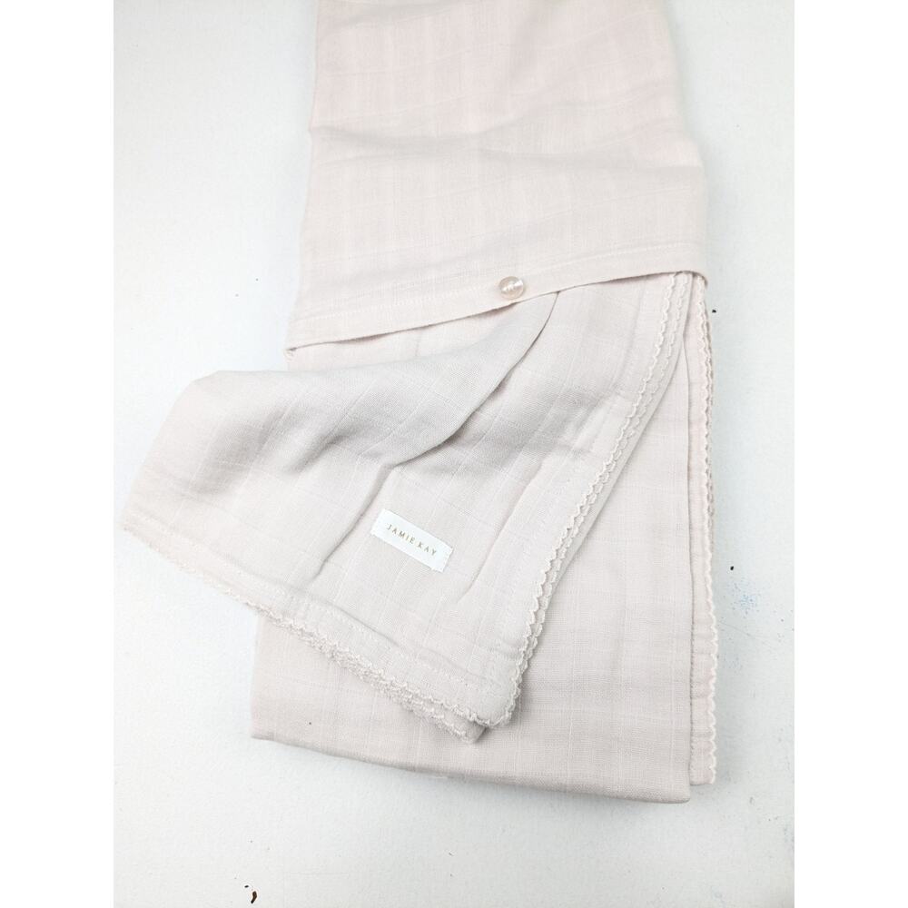 Jamie Kay Lilac Muslin Blanket - One Size